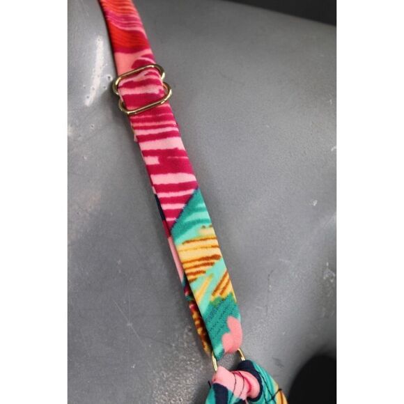 KONA SOL 16W FLORAL PRINT BRAIDED BACK ONE PIECE SWIMSUIT - Picture 8 of 9